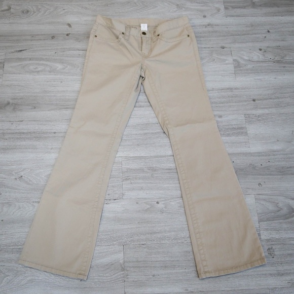 Victoria Secret London Jean Khaki Straight Flare - Picture 1 of 5